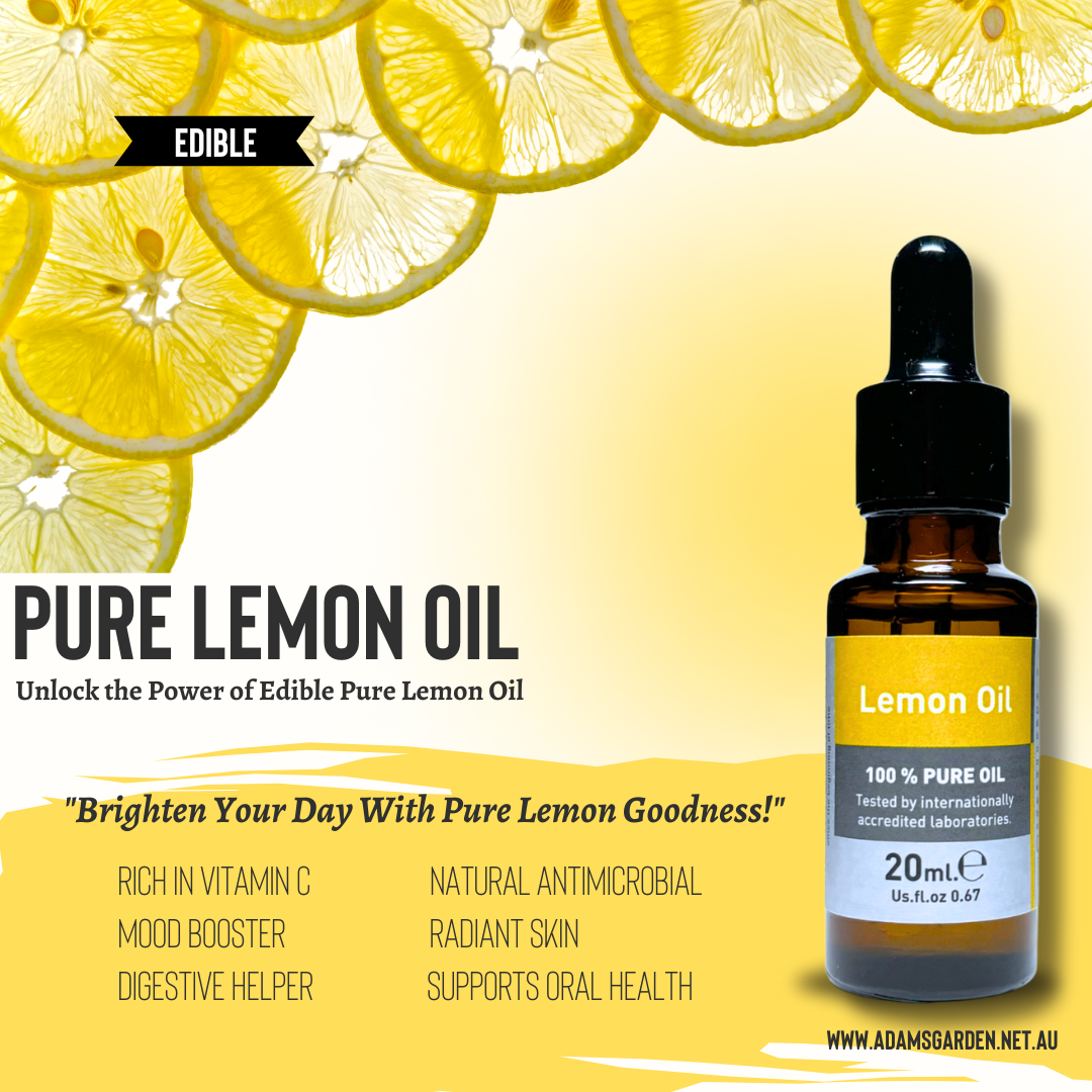 Pure Lemon Oil 20ml