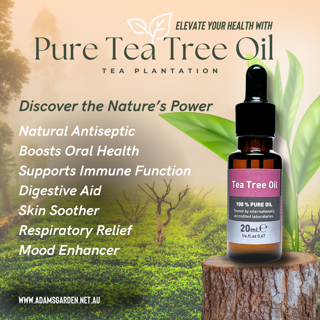 Pure Tea Tree Oil 20ml